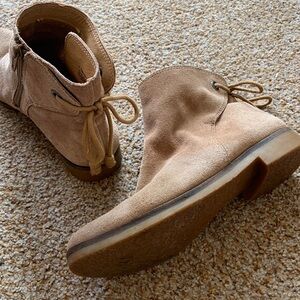 Lucky Suede Booties
